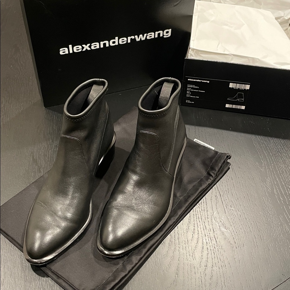 Alexander Wang Kori Stretch Nappa 36.5 black